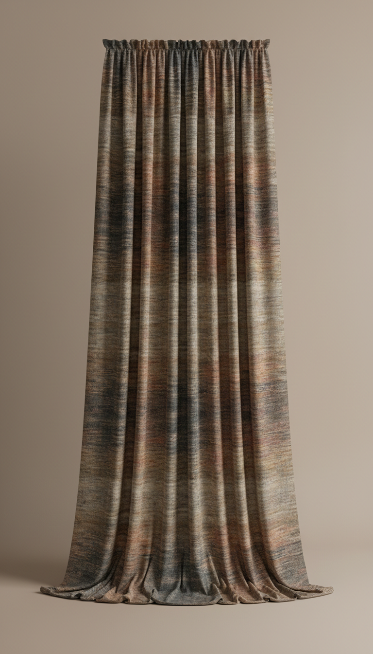Mink Linen Custom Drapery Panel