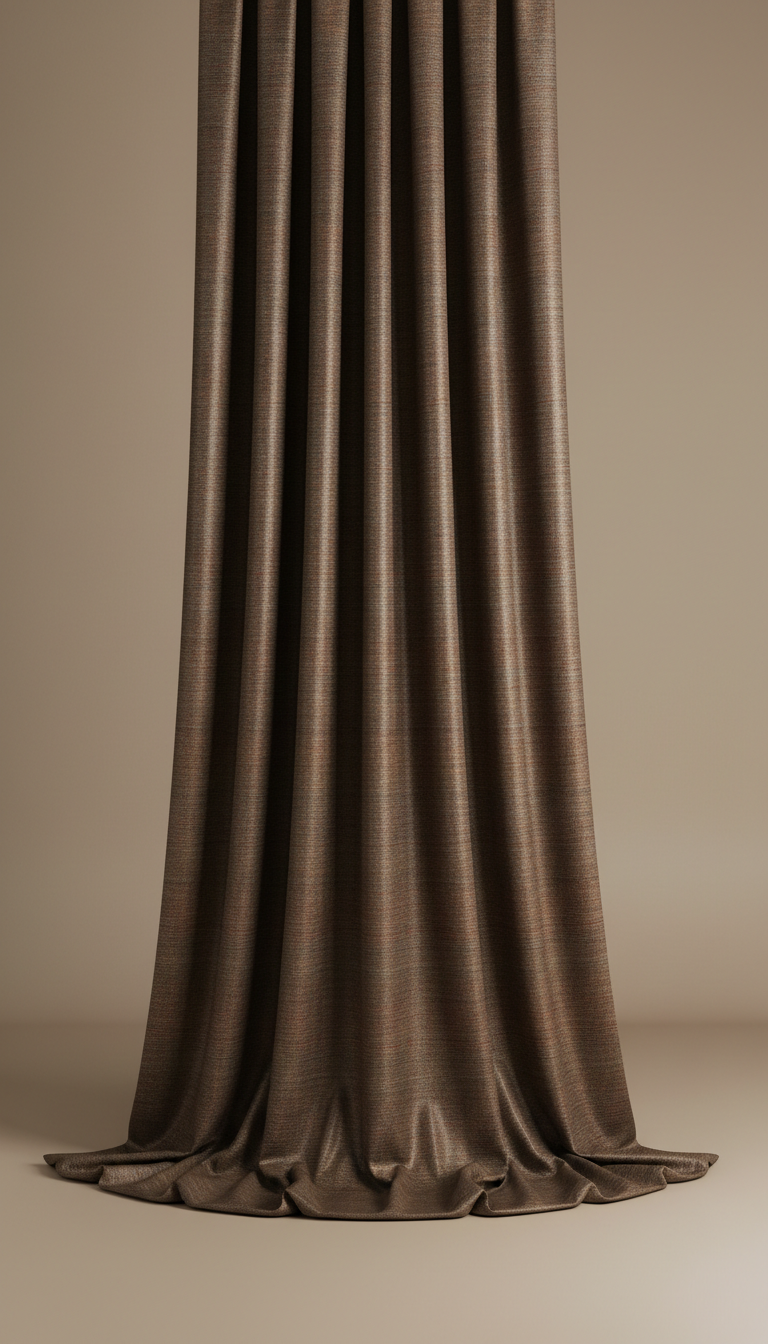 Antique Bronze Custom Drapery Panel