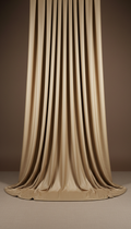 Champagne Silk Custom Drapery Panel
