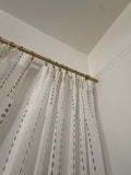 Almond Harvest Sheer Panel