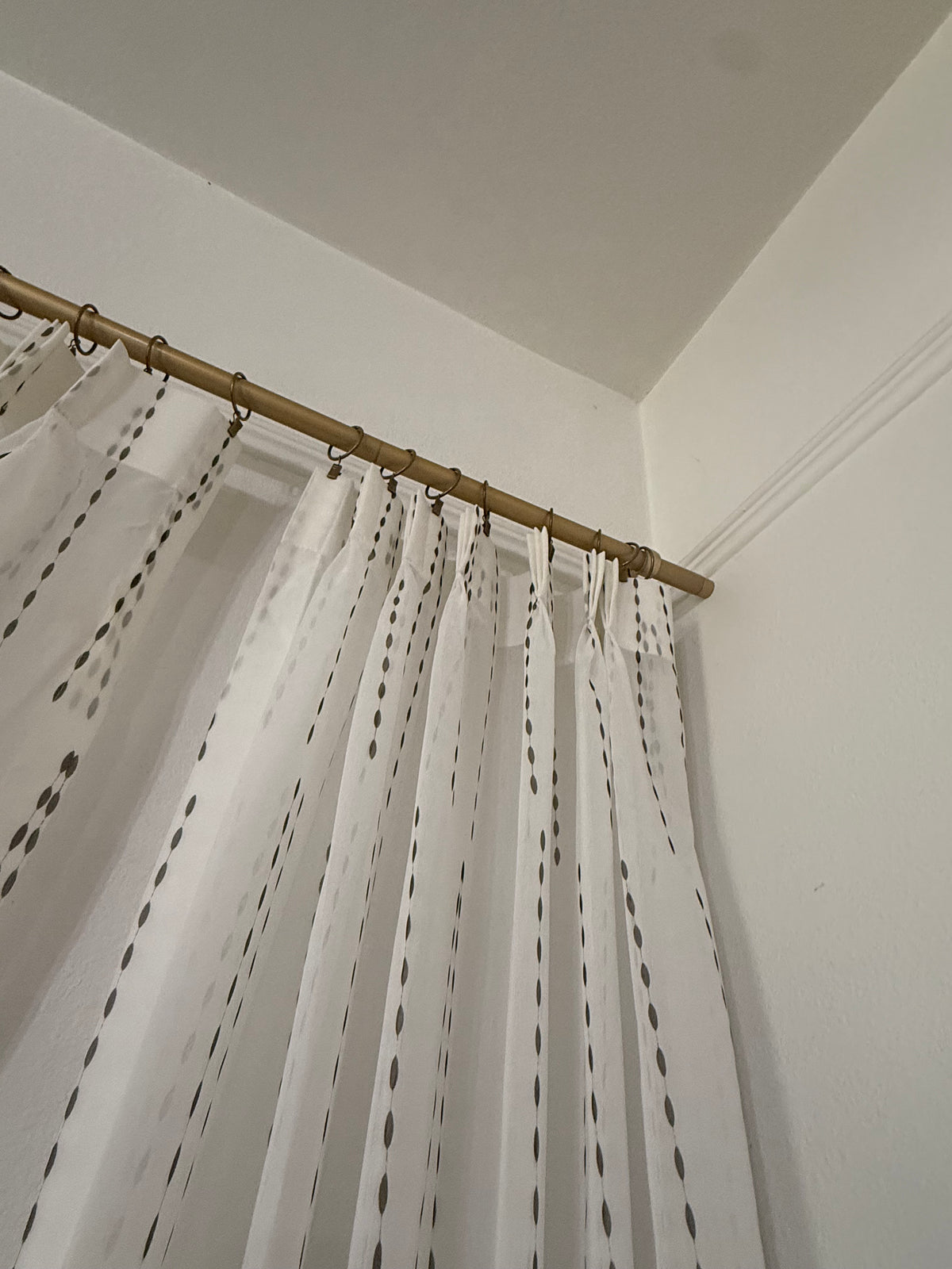 Almond Harvest Sheer Panel