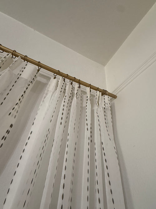 Almond Harvest Sheer Panel