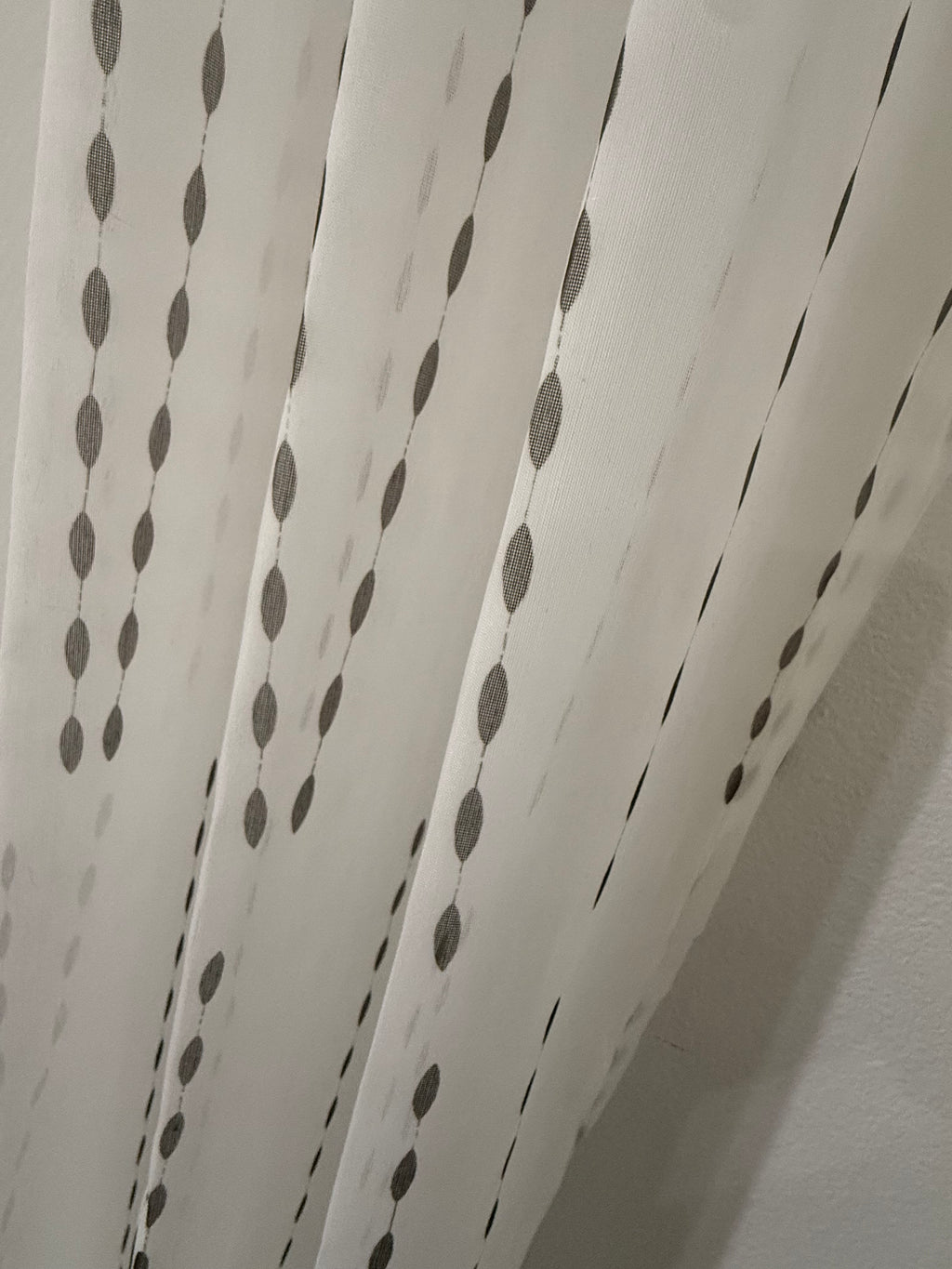 Almond Harvest Sheer Panel