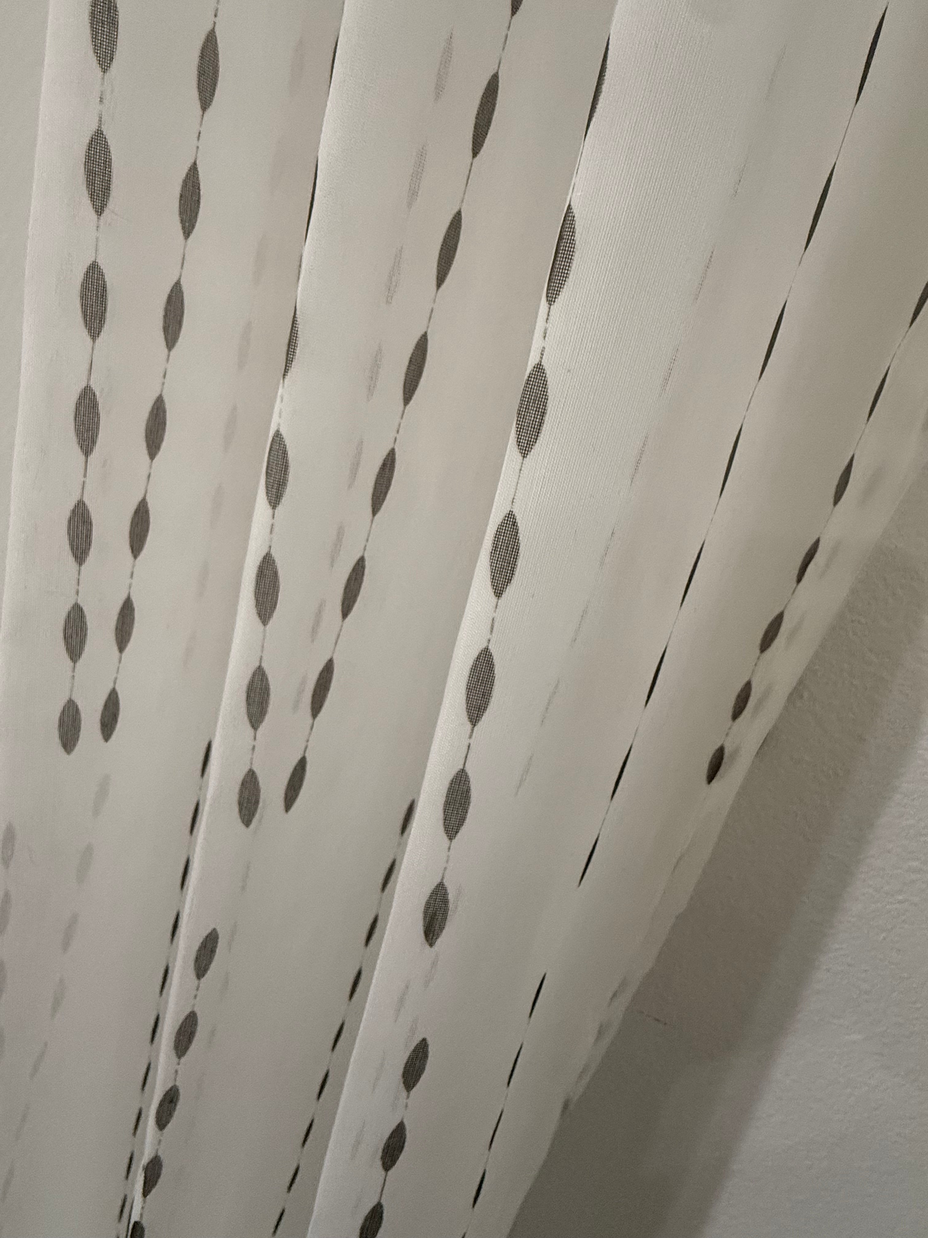 Almond Harvest Sheer Panel